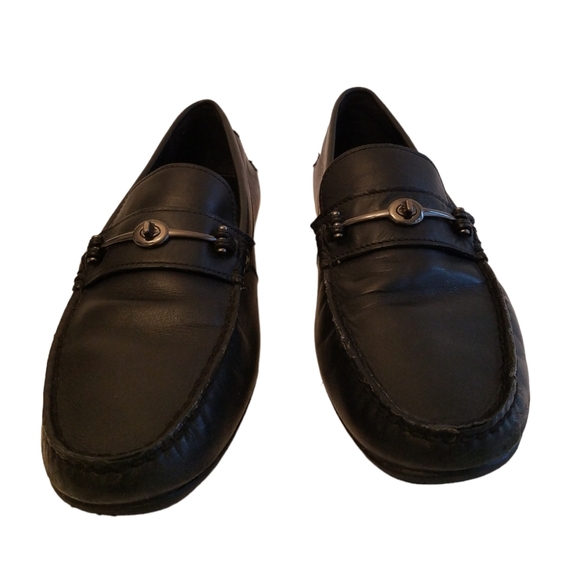 Coach Men's Mott Varsity C Drive Loafer Black Size 11 D FG2984 - Picture 5 of 17